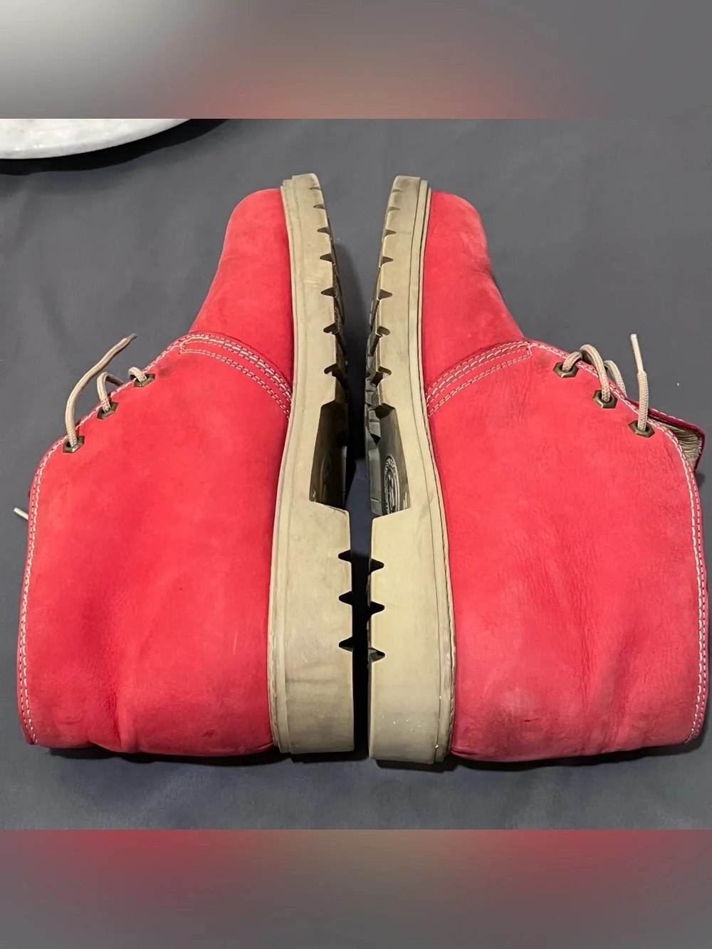 Havana Joe Panama Jack Ankle Chukka Boots Men EU 47 US 12 Lace Up Spain Red